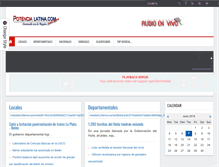 Tablet Screenshot of emisorapotencialatina.com